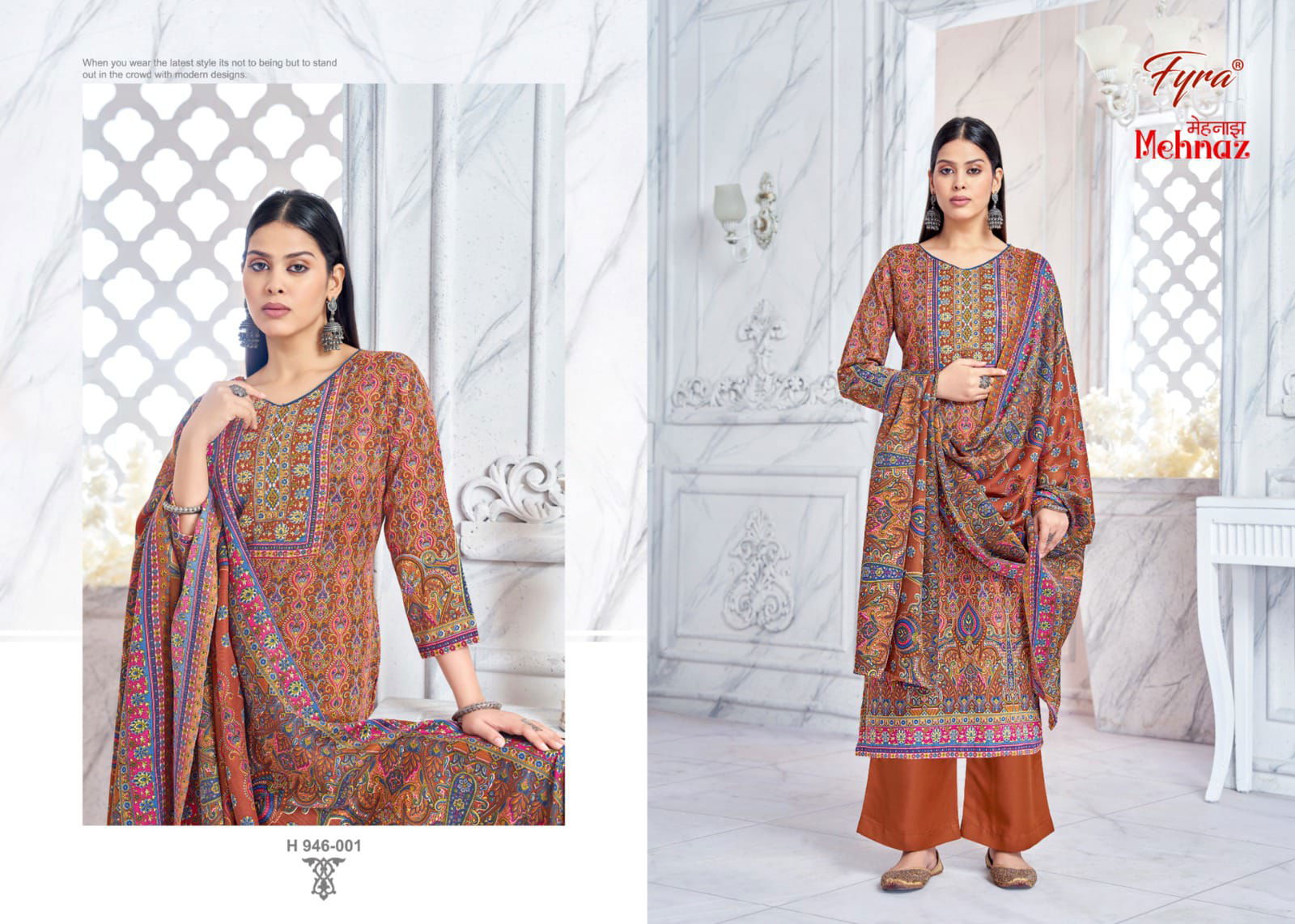 Mehnaz By Alok Suit Pashmina Dress Material Catalog